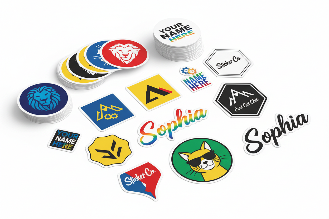 Pegatinas personalizadas (packs)